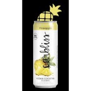 Carbliss Vodka Pineapple 12oz 4pk