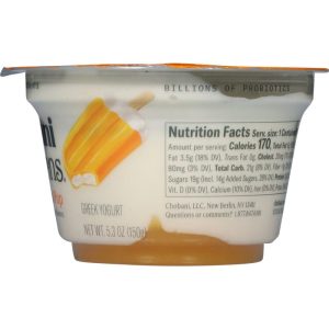 Chobani Creations Orange Cream Pop 5.3oz