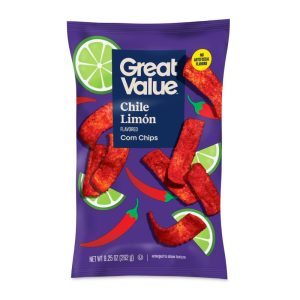 Great Value Chile Limon Corn Chips Medium Bag