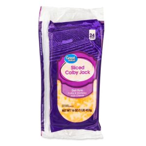Great Value Sliced Colby jack
