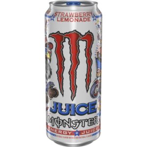 Monster Energy Juice Strawberry/Lemonade 16oz