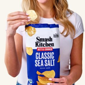 Smash Kitchen Classic Sea Salt Potato Chips Big Bag